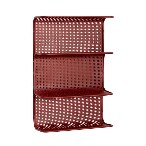 [Hübsch] Grid Shelf Red