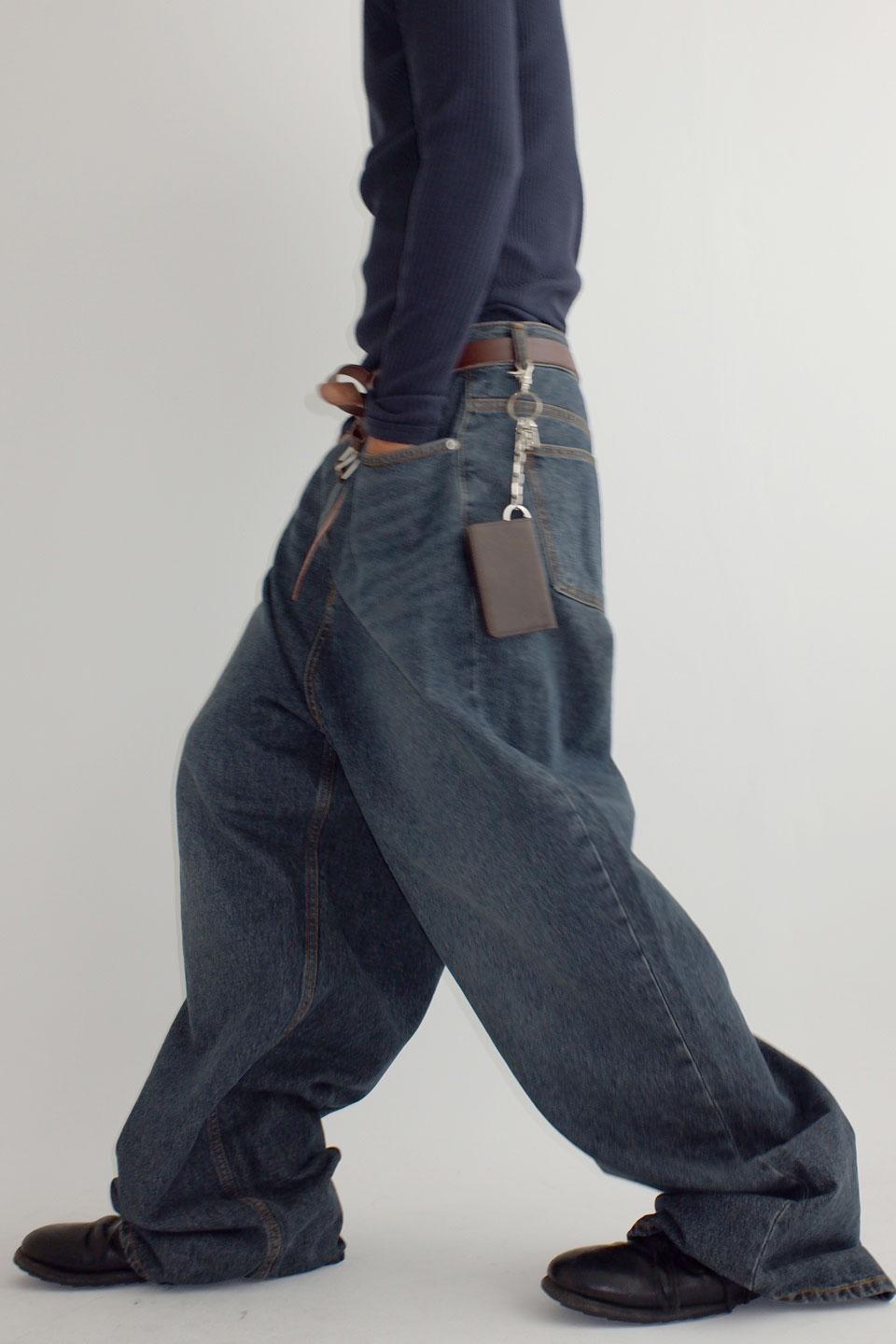 formal wide baggy jeans