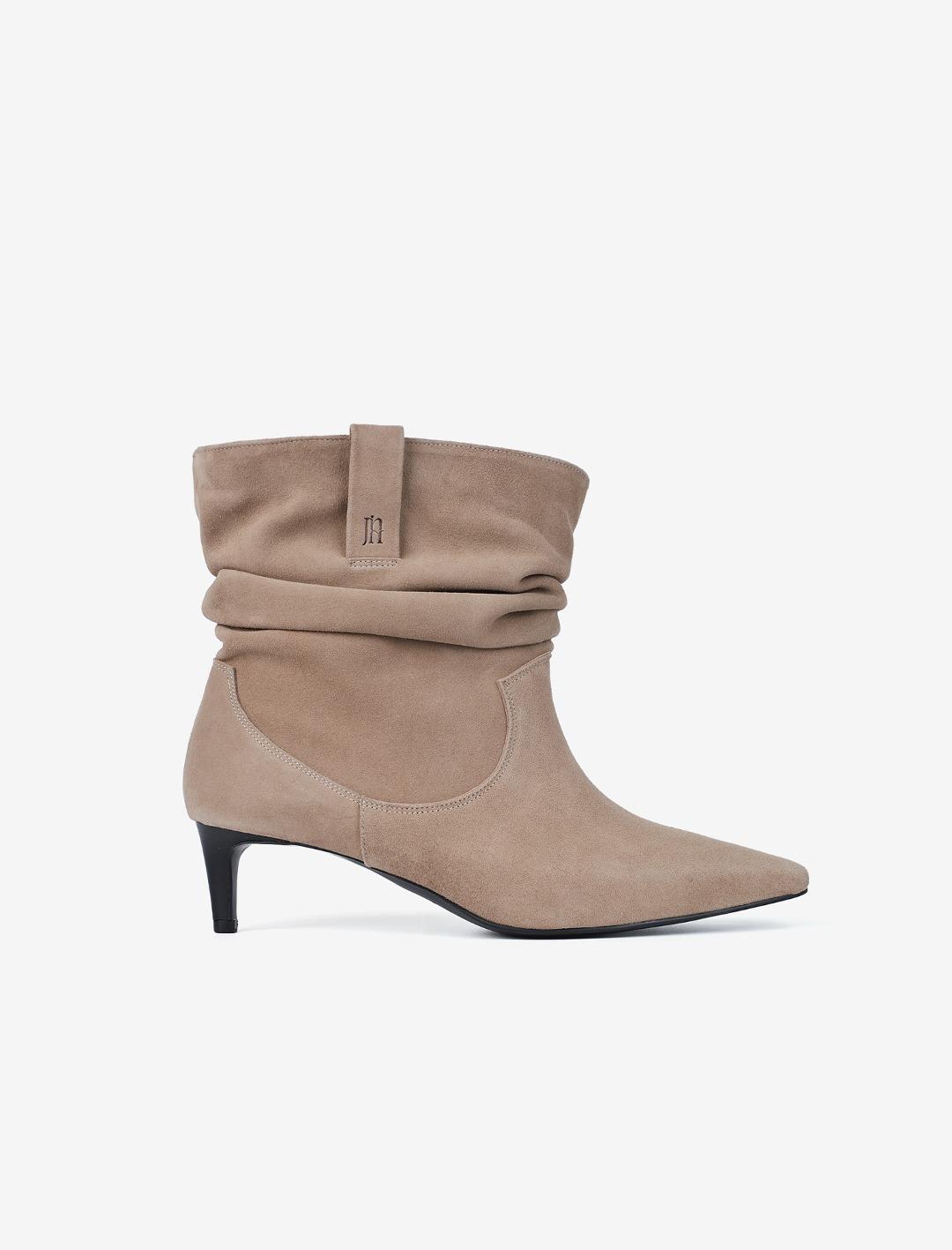 040 Low Marco wrinkle ankle boots (Beige)