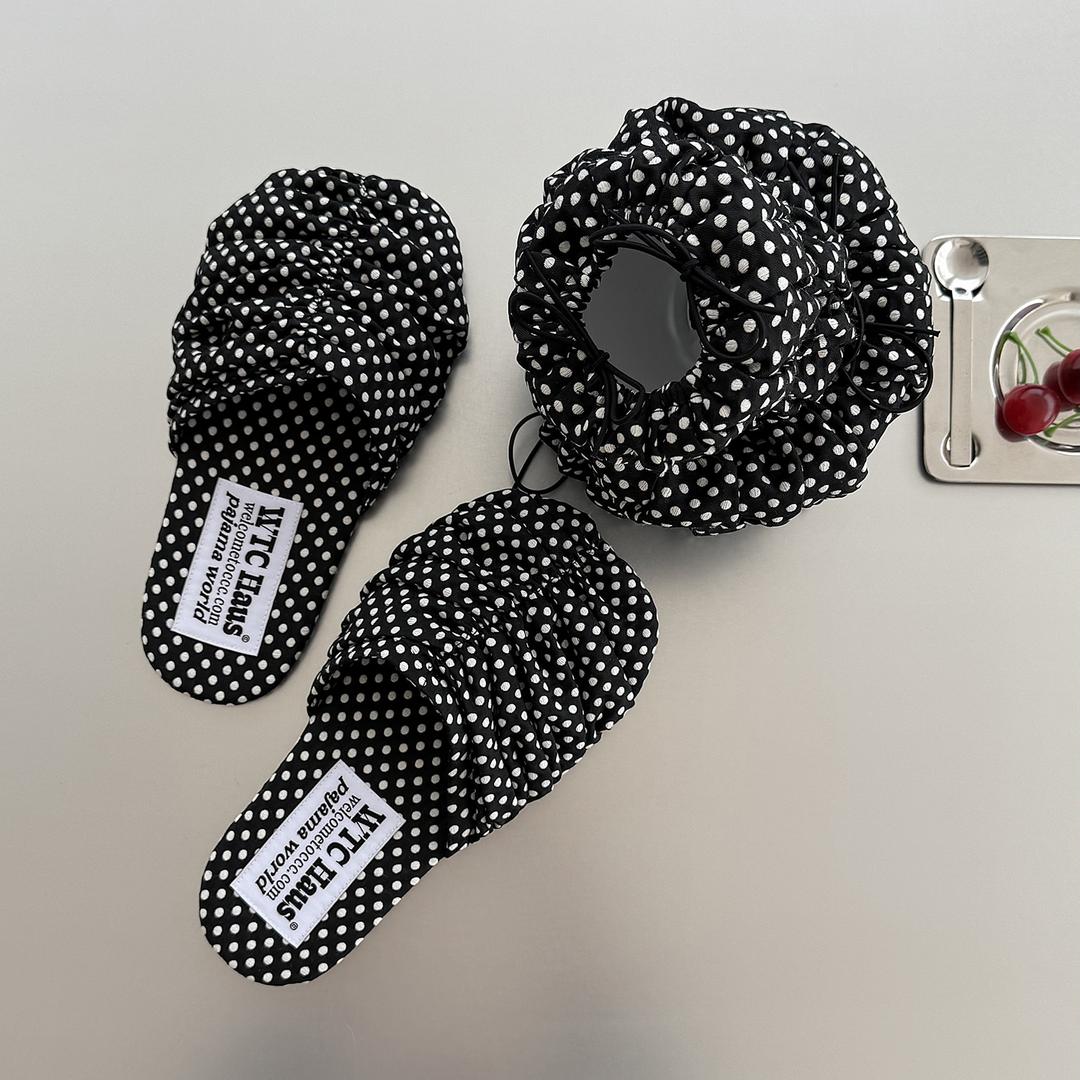 Pre Oder 10% Croa Shoes (Dotty Black)