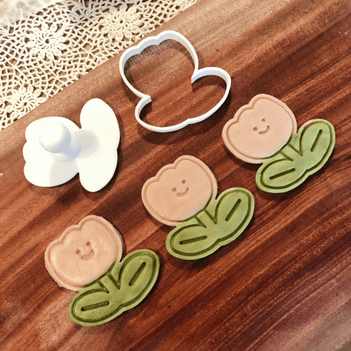 튤립 쿠키커터 / 스마일 모양틀 / 꽃 쿠키틀