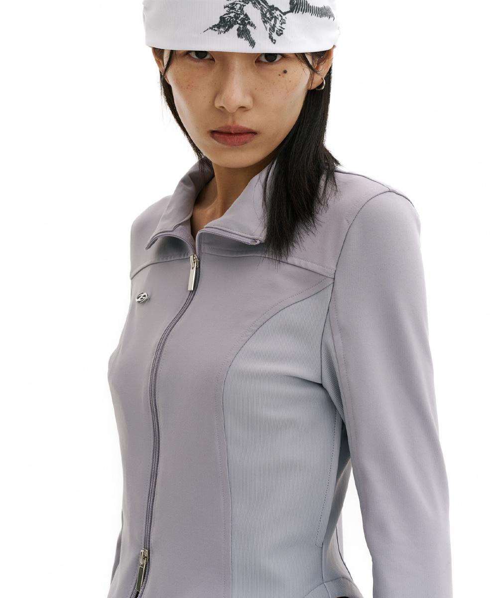 Slim jersey jacket