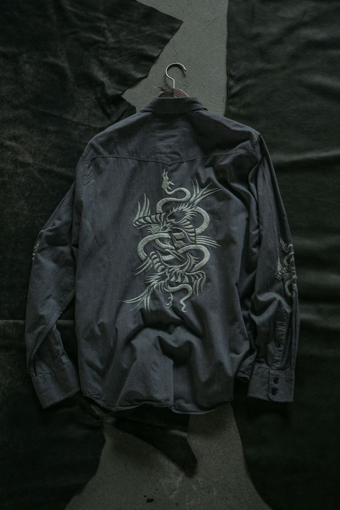 Embroidery Western Shirt 00095