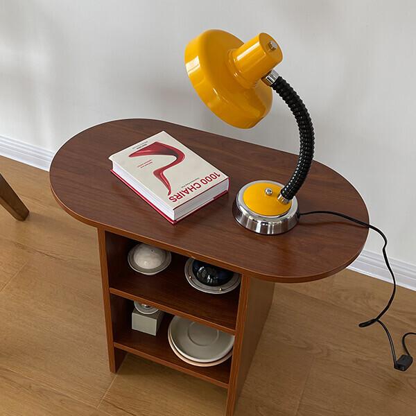 브레트 사이드 둥근 테이블 협탁