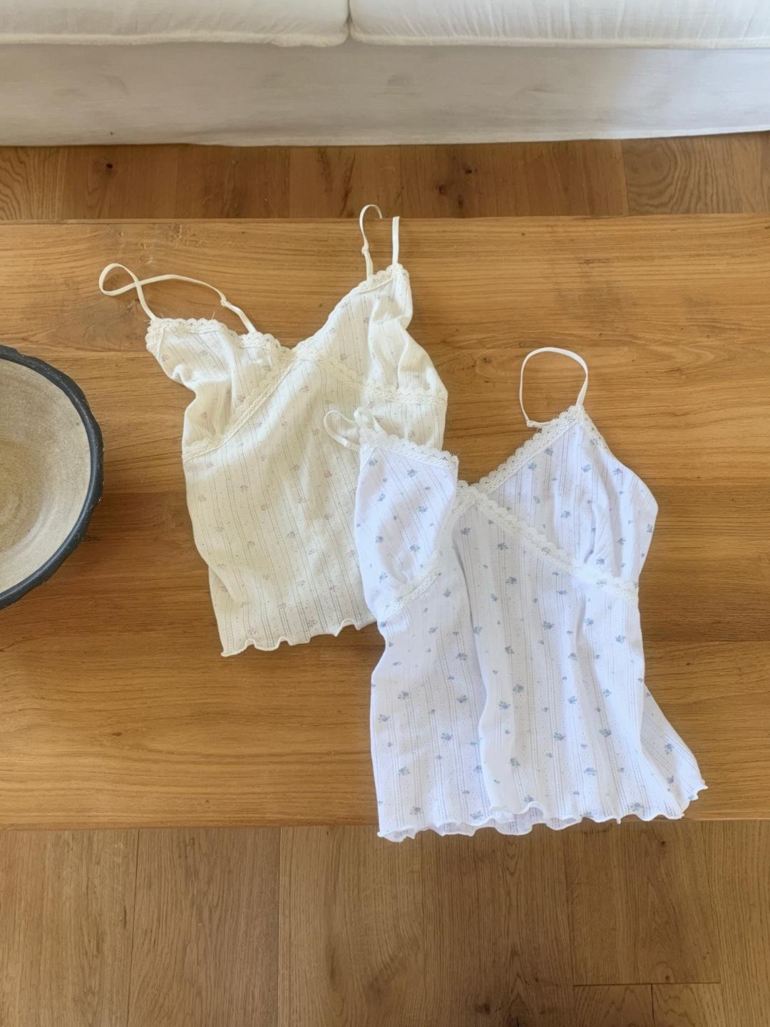 PREFRITT : Flower lace sleeveless [2color]