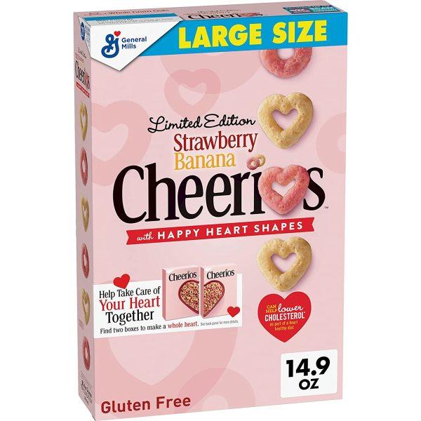 치리오스 딸기 바나나 시리얼 422g 대용량 시리얼 미국 시리얼 그래놀라