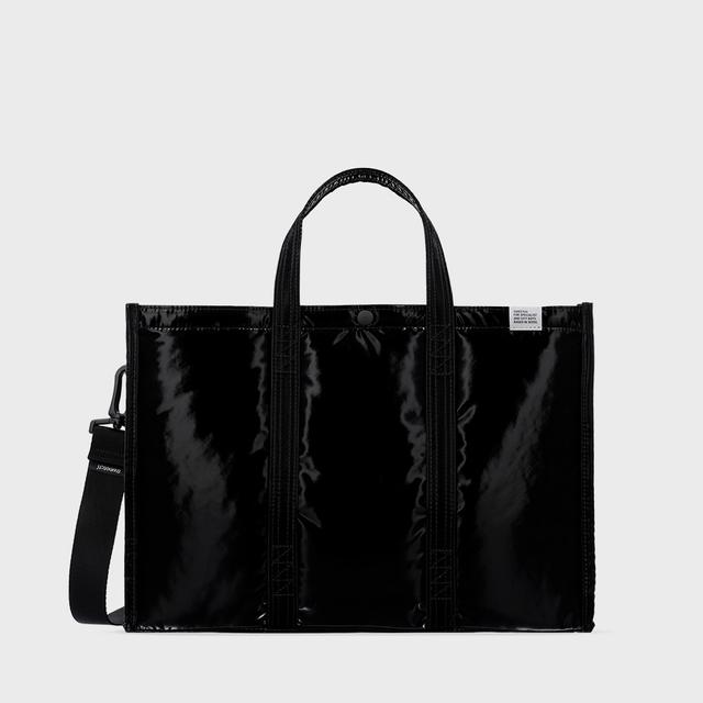 스위치 TOTE BRIEF 001 WIDE M Glossy Black - 위시버킷