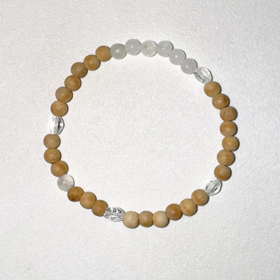 warm wood bracelet (2 colors)