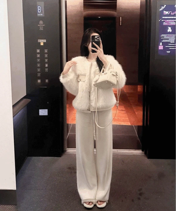 [누빔] 데일리한데 우아해 퍼자켓 - 1color