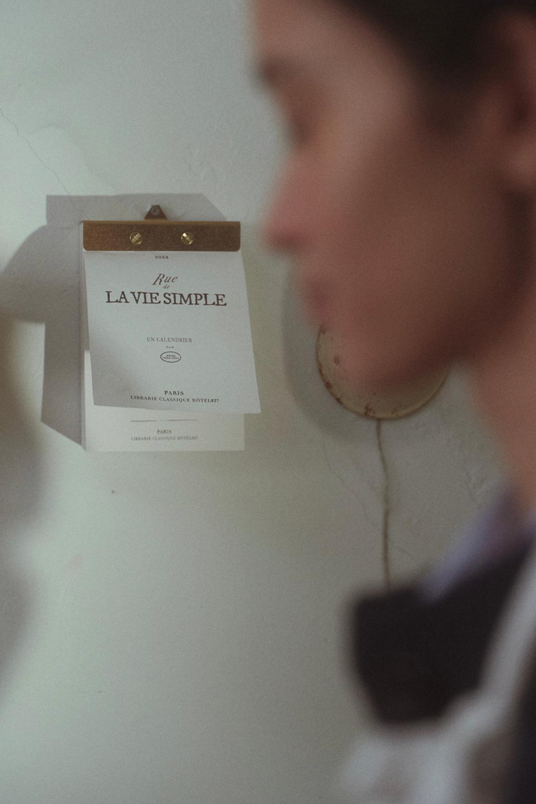 '24 Daily Calendar Pad