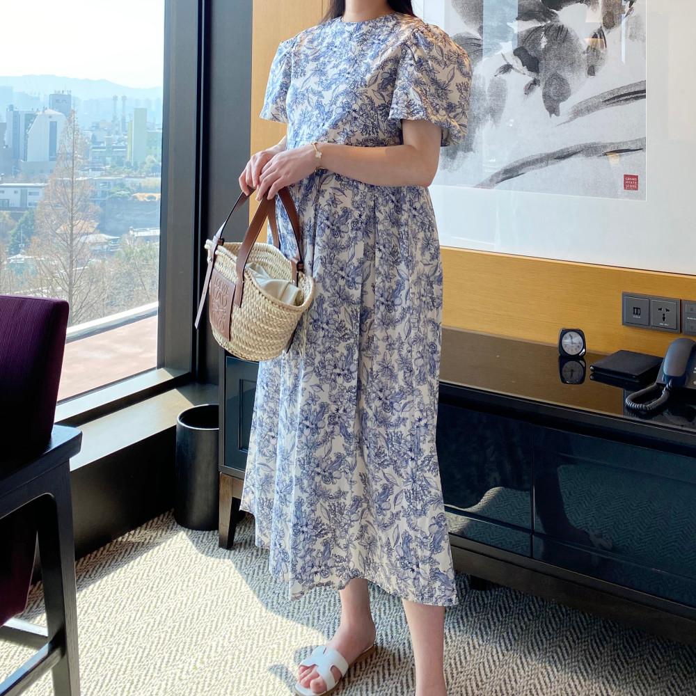 오르 플라워원피스(2color) ﻿임산부원피스