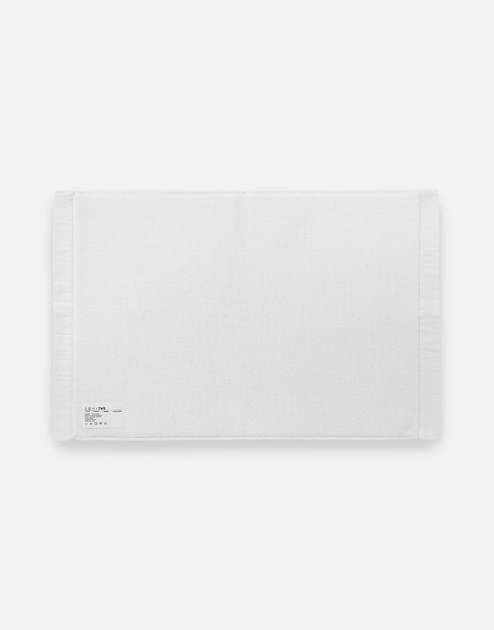 X TWB FOOT MAT WHITE