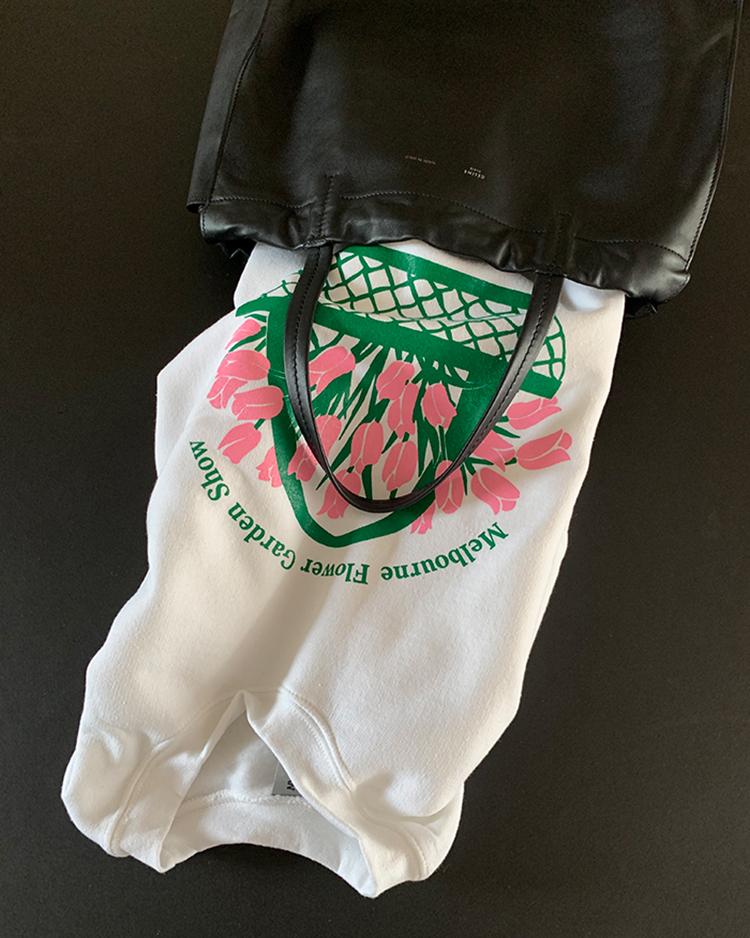 "Melbourne Flower Garden Show" Sweatshirt (White)