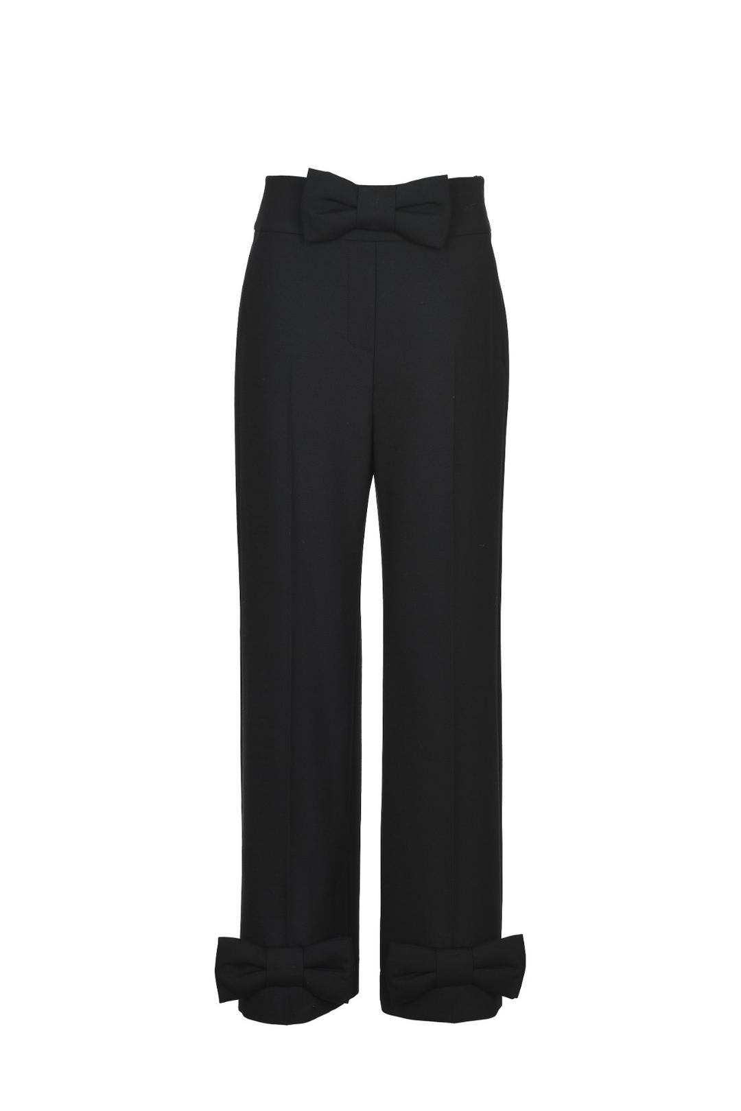 PRE ORDER 리본 디테일 울 팬츠