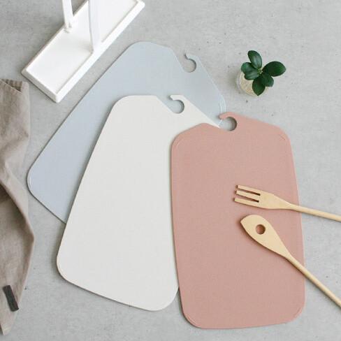 파스텔 루드 인덱스 걸이 도마 세트(거치대 포함)