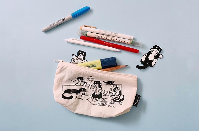 [원모어백] 필통이다모 (with 후긴앤무닌)