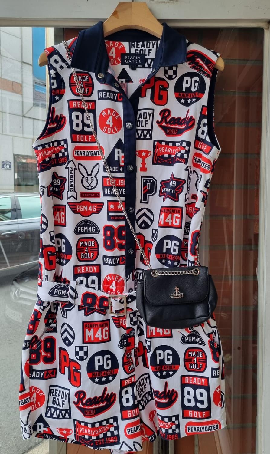 파리게이츠  골프웨어 프린트 점프수트 (정품) | 후루츠패밀리