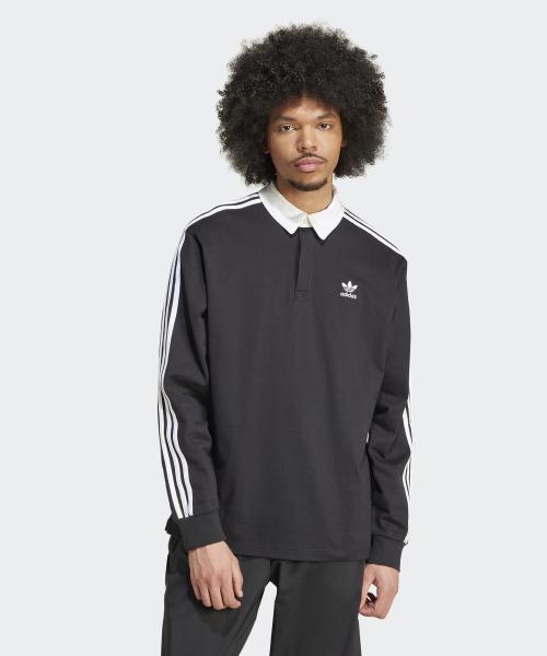 럭비 폴로 셔츠 - 블랙 / IZ4806