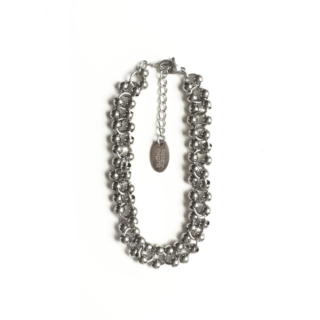 piercing chain drop bracelet
