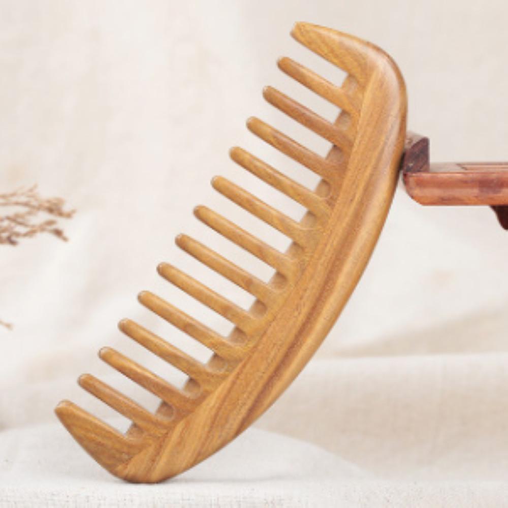 녹단 나무빗 명성빗 두피마사지빗