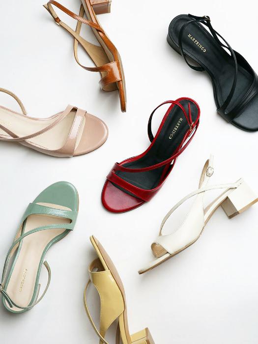 [단독]Susan 7color 사선샌들