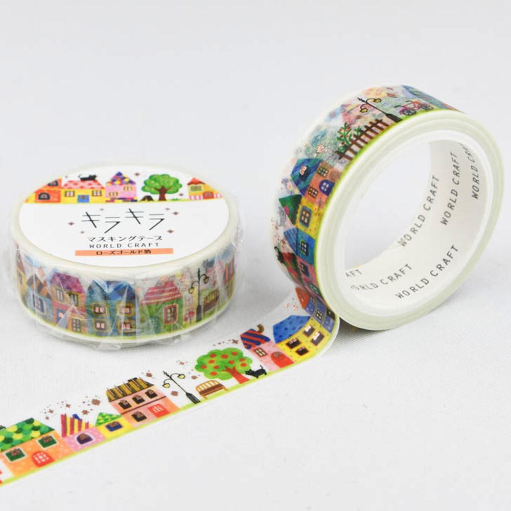 월드크래프트 키라키라 마스킹테이프 Day Light(KRMT15-007)