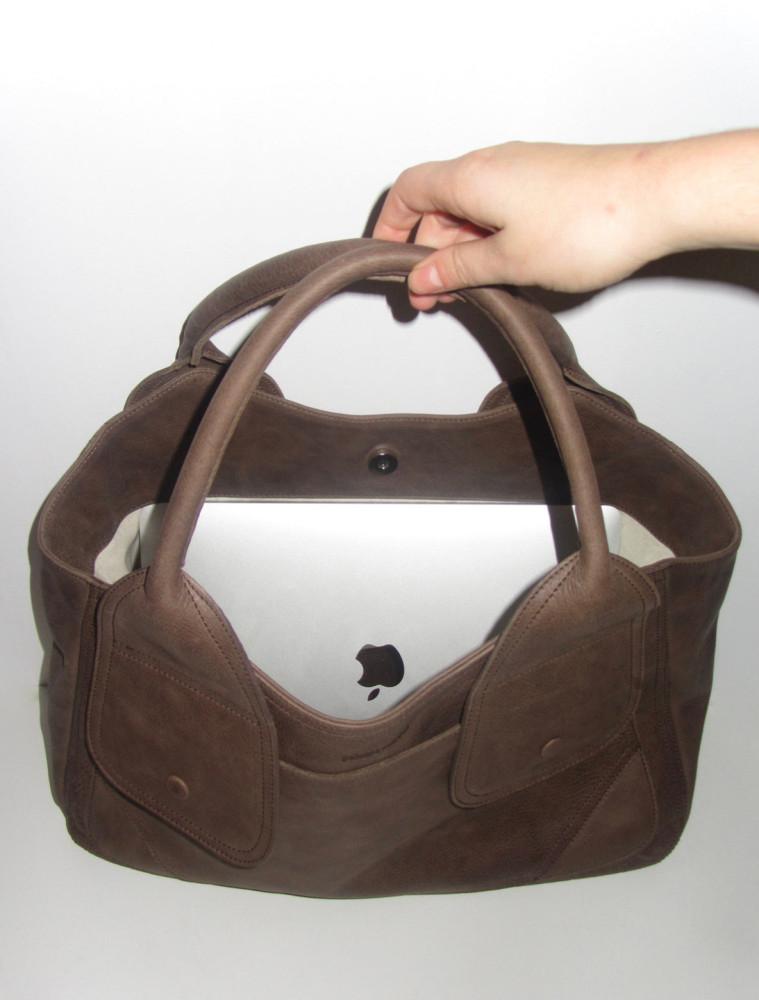 Paloma wool no 1712 Big Cornelia Leather shoulder bag brown 팔로마울 1712 빅 코넬리아 레더 숄더 백 브라운