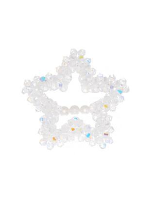 Pearl Star Beads Ring (Clear)