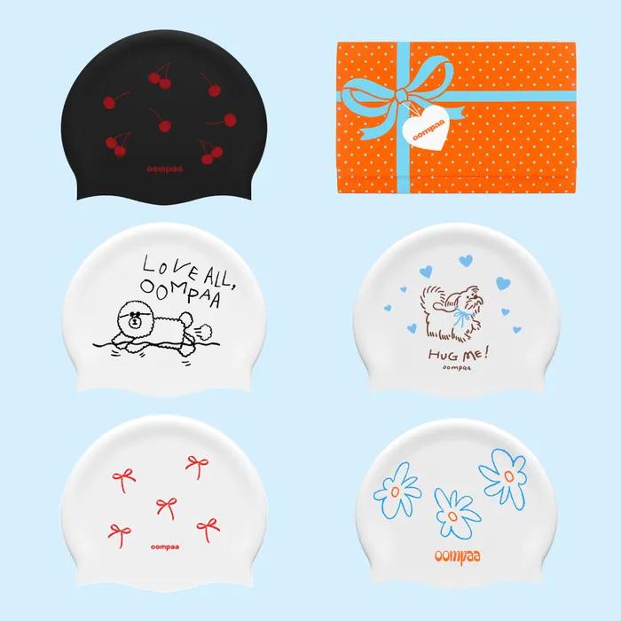 [선물포장] 움파 실리콘 수모 40종 택 1