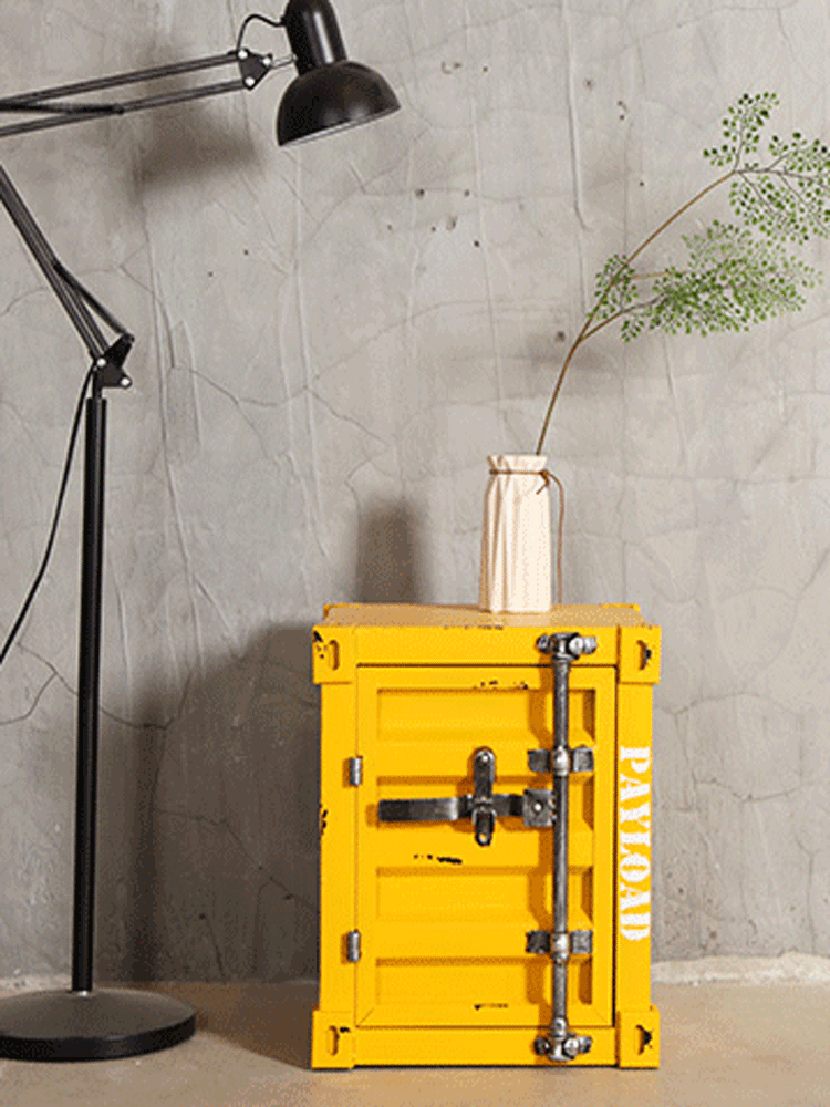 ZEEMSON 컨테이너 수납장 거실 침실 북유럽식 장식품 J001