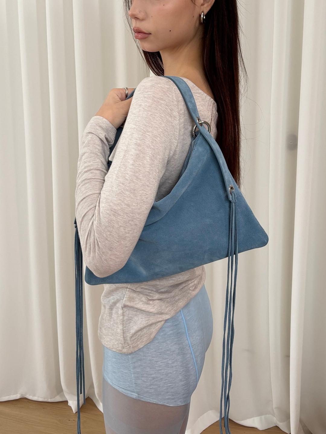 [ PRE-ORDER 20% OFF ] BABY MUTA BAG DUSTY BLUE — EECHAEROI
