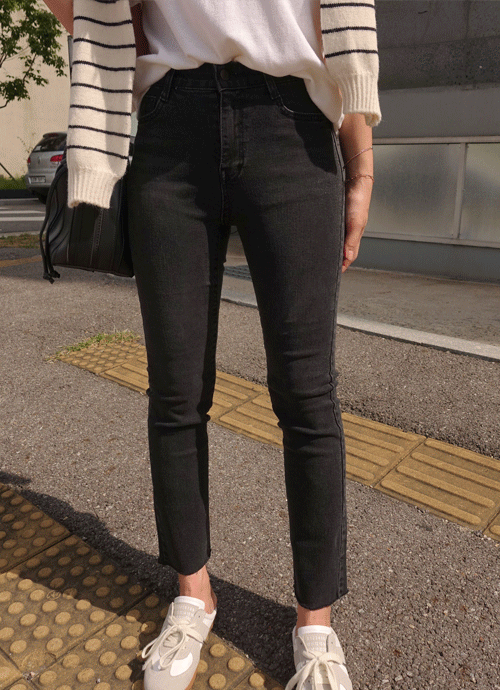 흑청시크릿밴딩팬츠