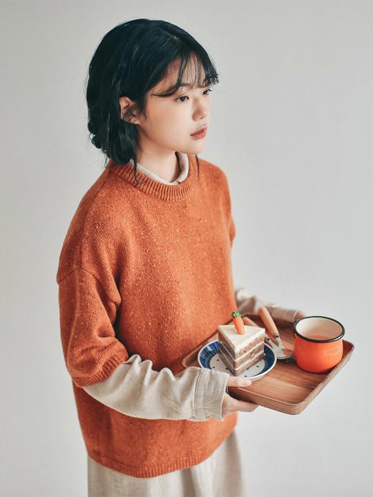 카모 울 스웨터