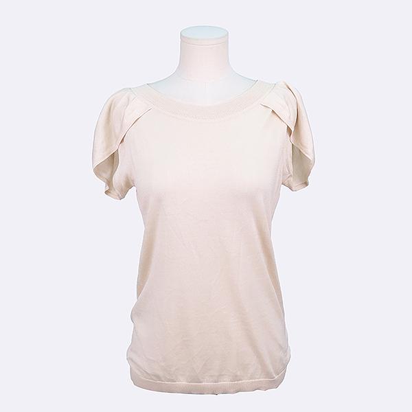 셀린느 여성 니트 반팔티