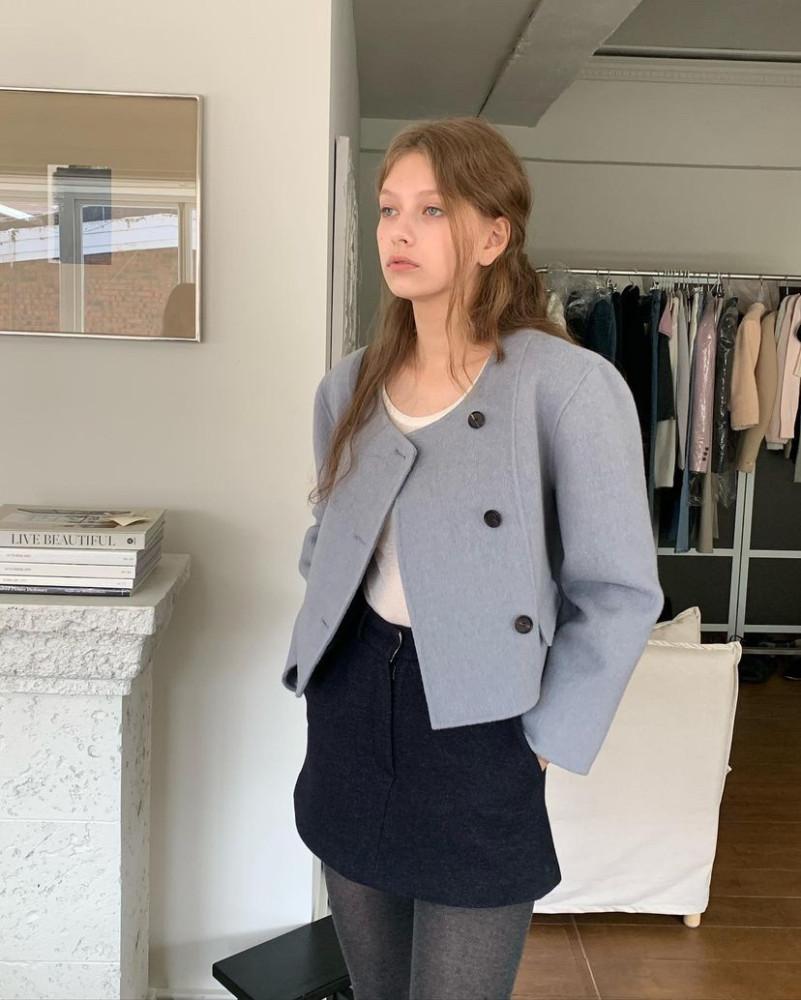 리에뜨 콥 핸드메이드 코트 riette cob handmade coat