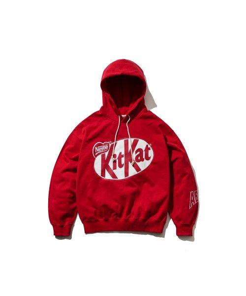 KITKAT X AECA SWEAT HOODIE-RED