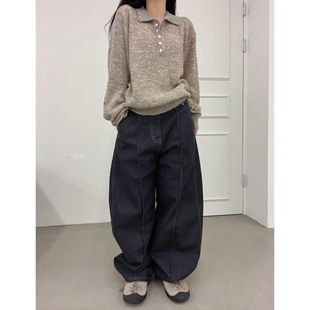 non faded motor denim 논페이드 제이콥 생지 데님 (S,M,L)