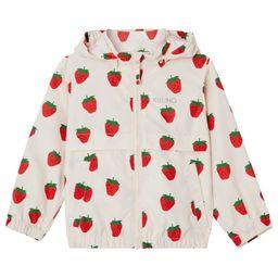 Simrishamn 딸기 달린 인은 윈드 브레이커 Foggy White