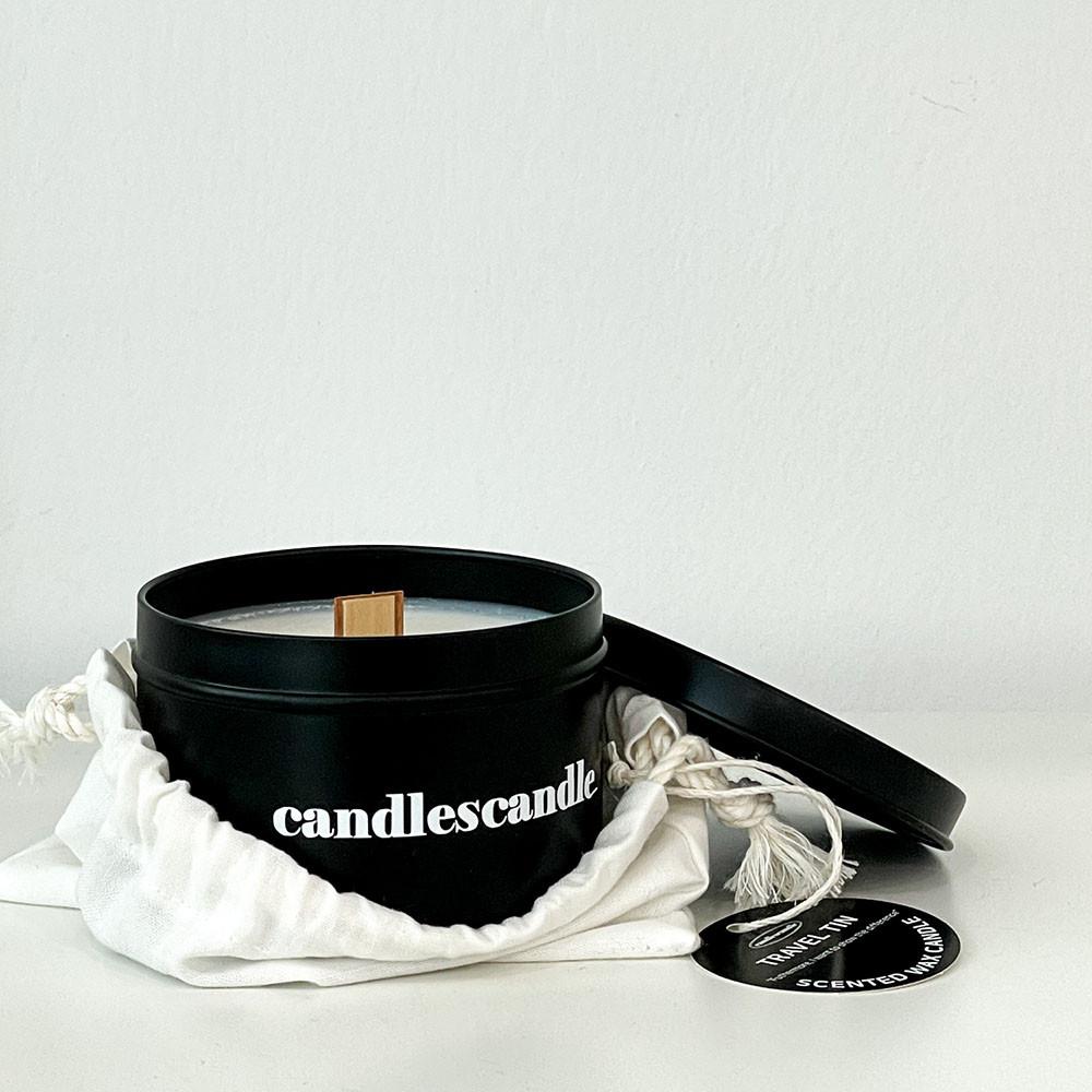 [캔들스캔들] 트래블틴 캠핑캔들 여행 휴대용 파우치 TRAVEL TIN