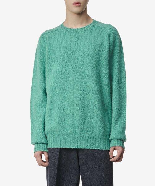 쉐기 베어 라운드넥 니트 - 민트 / SHBEMINT