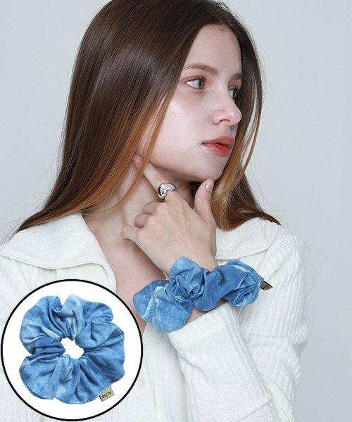 연청 타이다이 나염 헤어 스크런치_2 colors