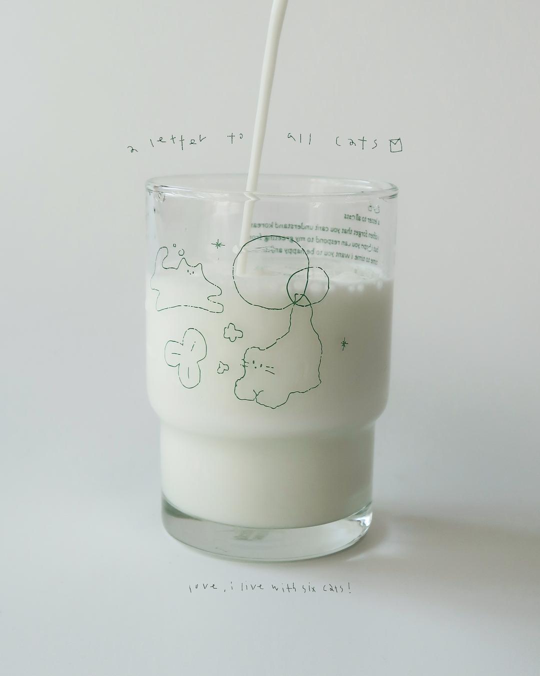 [유리컵] a letter to all cats ✉️