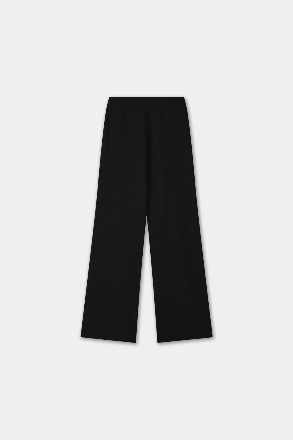 (3rd)Bootscut pants_Black