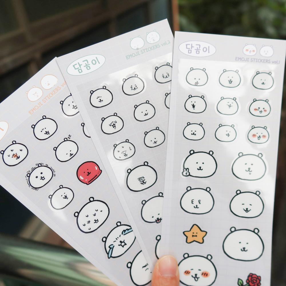 [담곰이] 농담곰 이모지 스티커 3종
