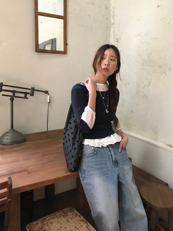 (당일발송♥) reversible cotton T