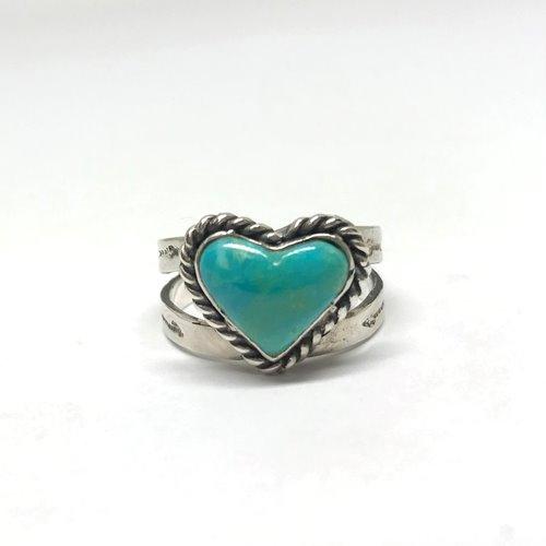 Heart Turquise Ring