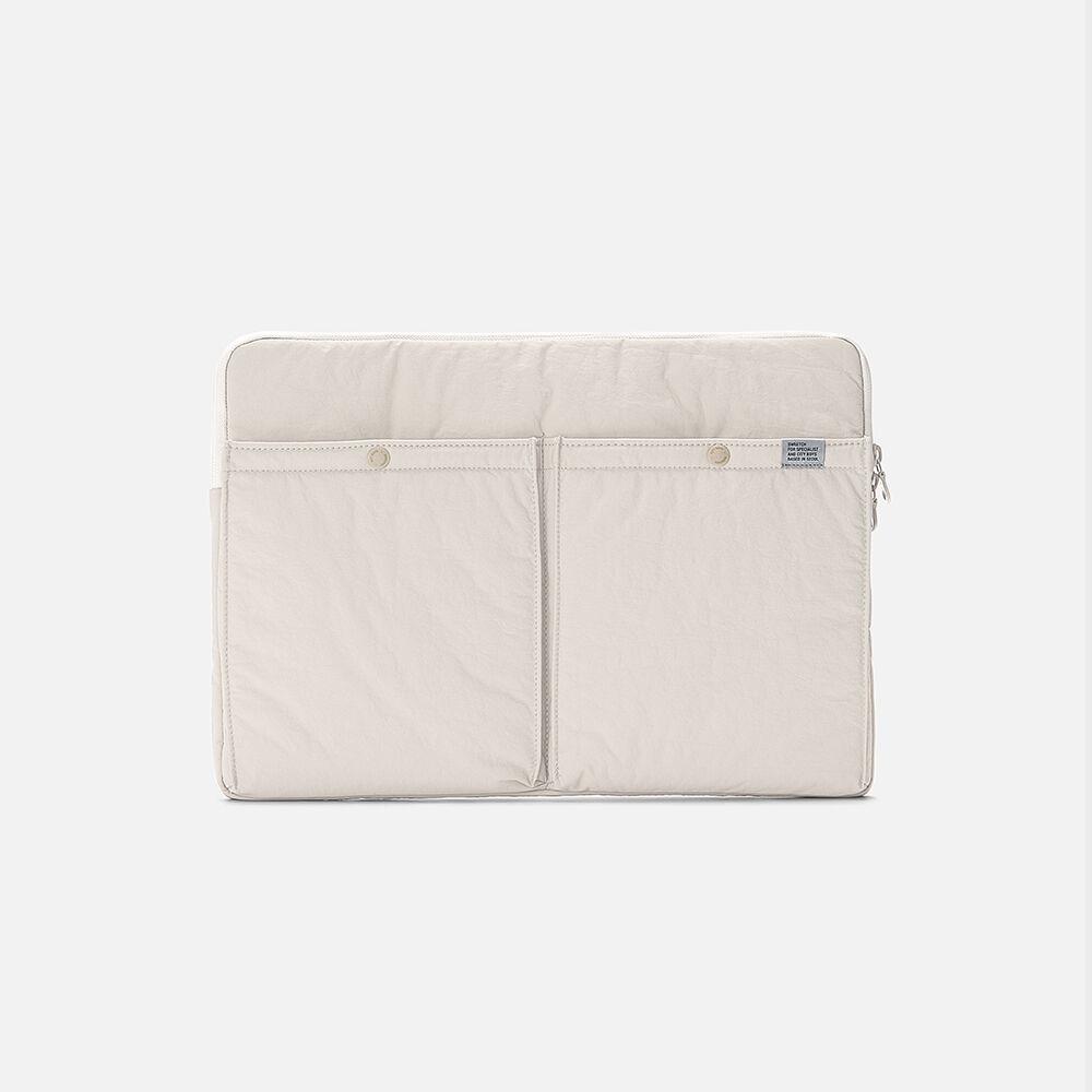 CITY BOYS LAPTOP CASE Cream