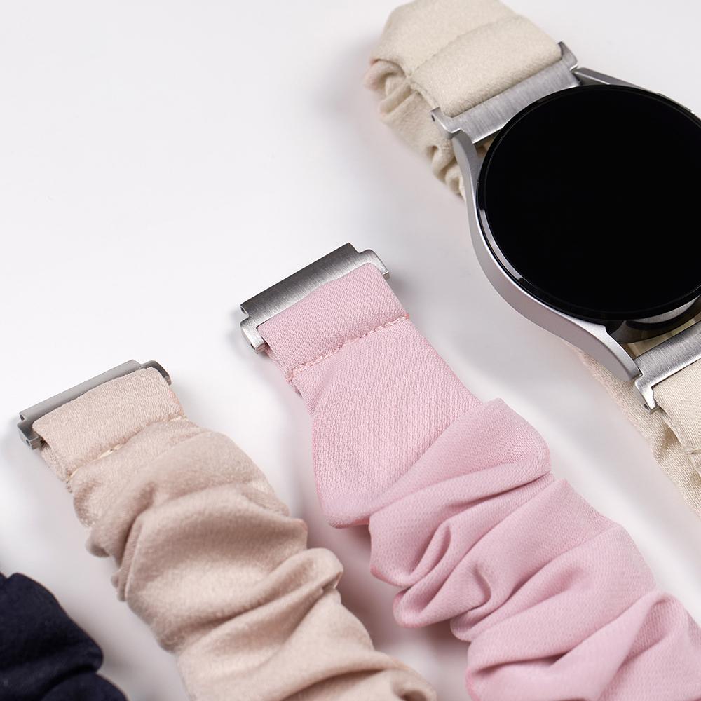 갤럭시워치스트랩 스크런치 밴드 20mm 사이즈 6/5/4/클래식/프로/기어/액티브