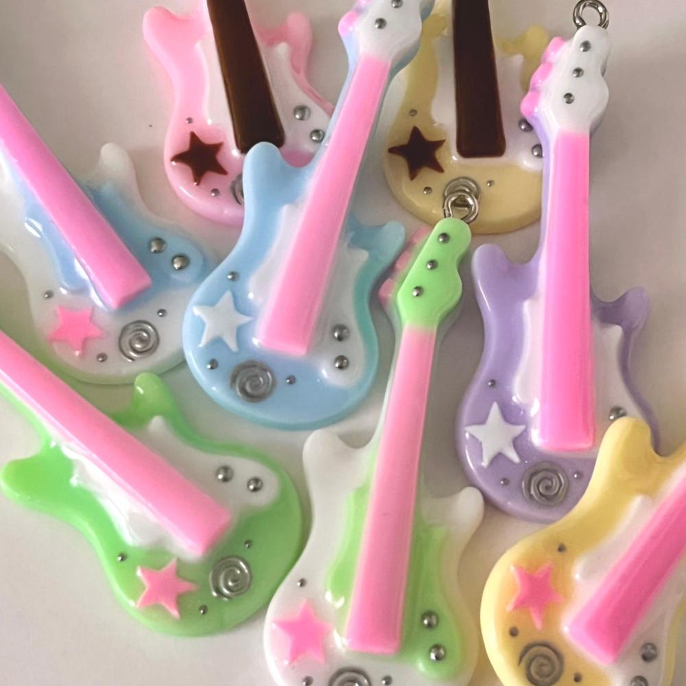 [JADU⋆자두] star guitar keyring (6types) : 23room