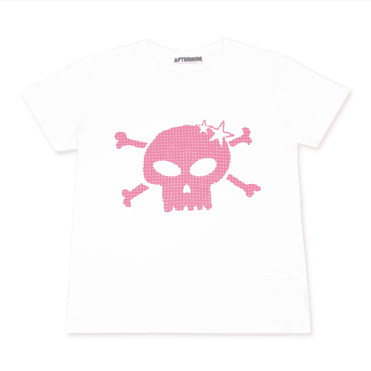 [AFTERNUDE] AFTER SKULL TEE (WHITE)